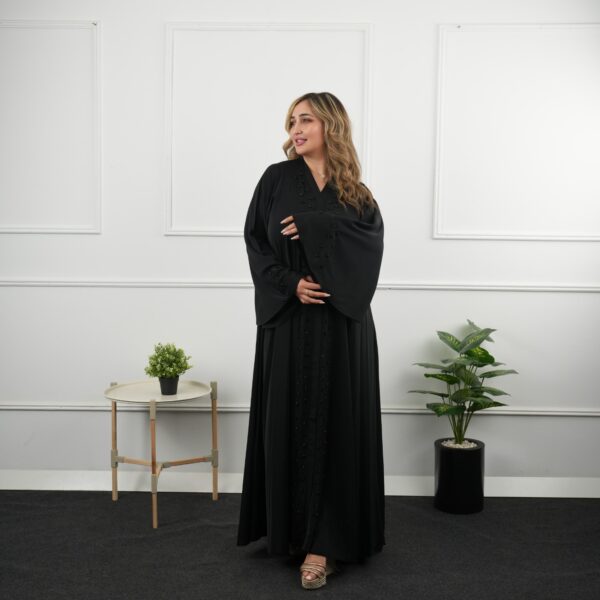 Abaya Nuit Intemporelle Noir